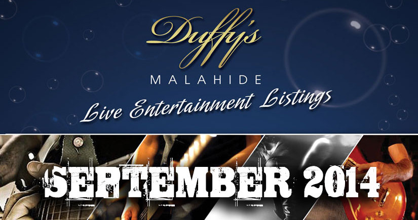 DUFFYS-Band-Listings-September-2014-Gigs-in-Malahide-Dublin-this-weekend