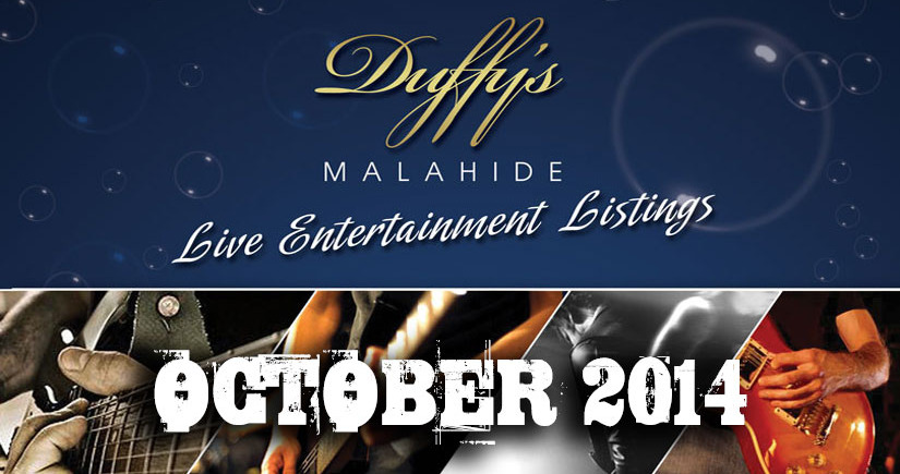 DUFFYS-Band-Listings-October-2014-Live-Bandsin-Malahide-Dublin-tonight