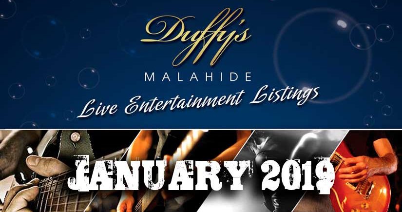 Dublin-Music-Venues---Duffys-Malahide-Jan-2019-Bands-Listings