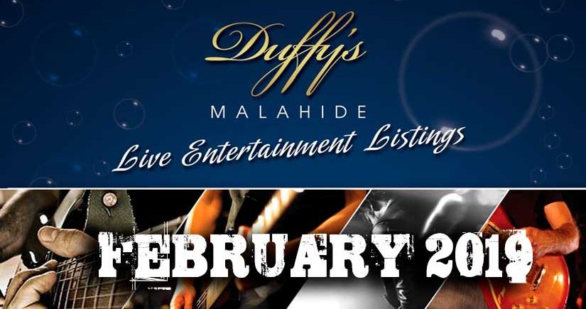 Dublin's best live bands at Duffy's Pub Malahide - Feb'19