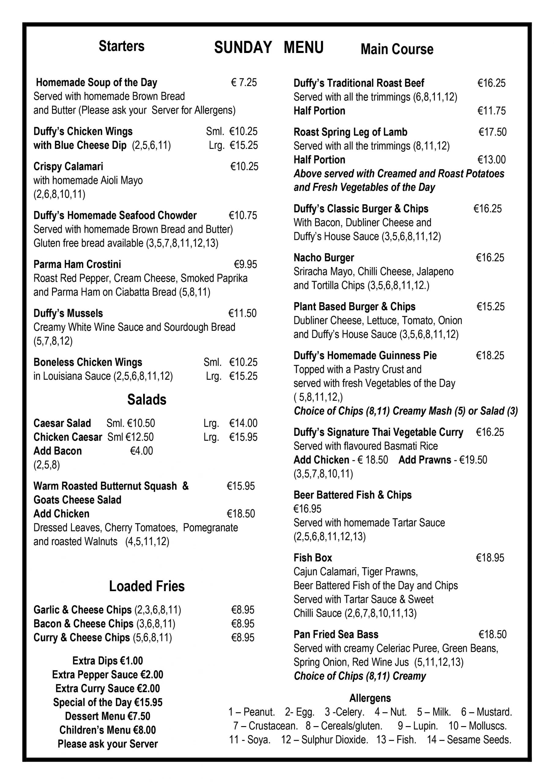 Duffy's-Sunday-Winter-Menu-2022